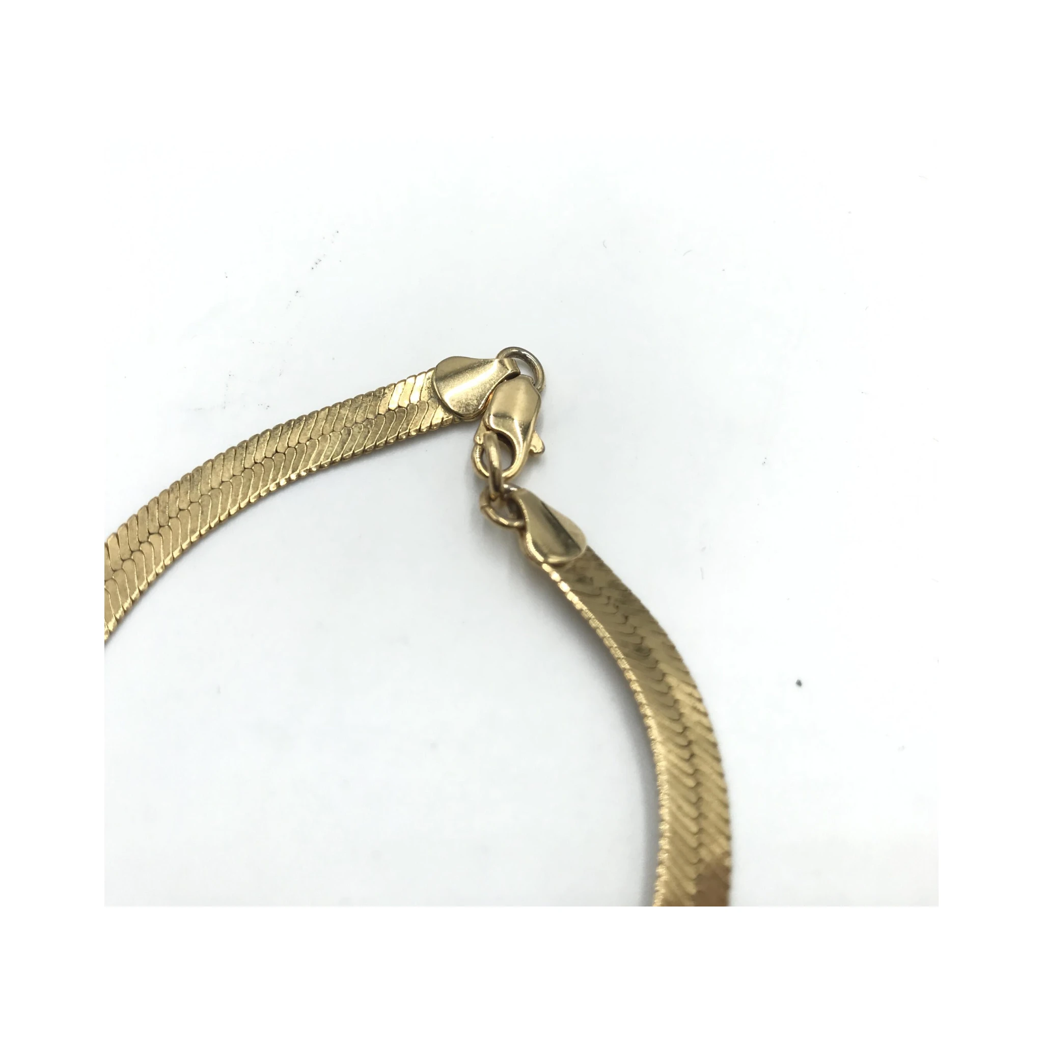 Givenchy Gold-Plated Herringbone Chain Bracelet