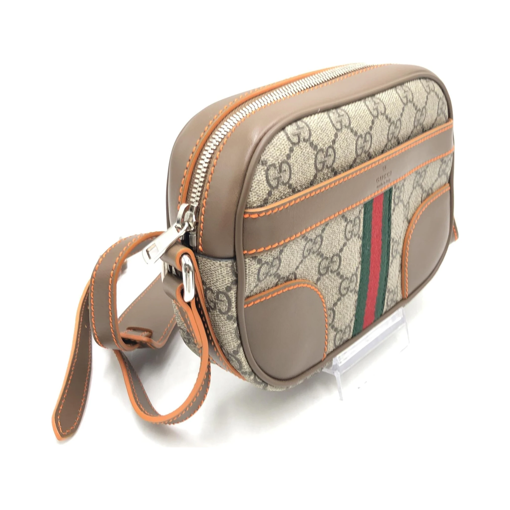 GG Supreme Sherry Shoulder Bag Brown