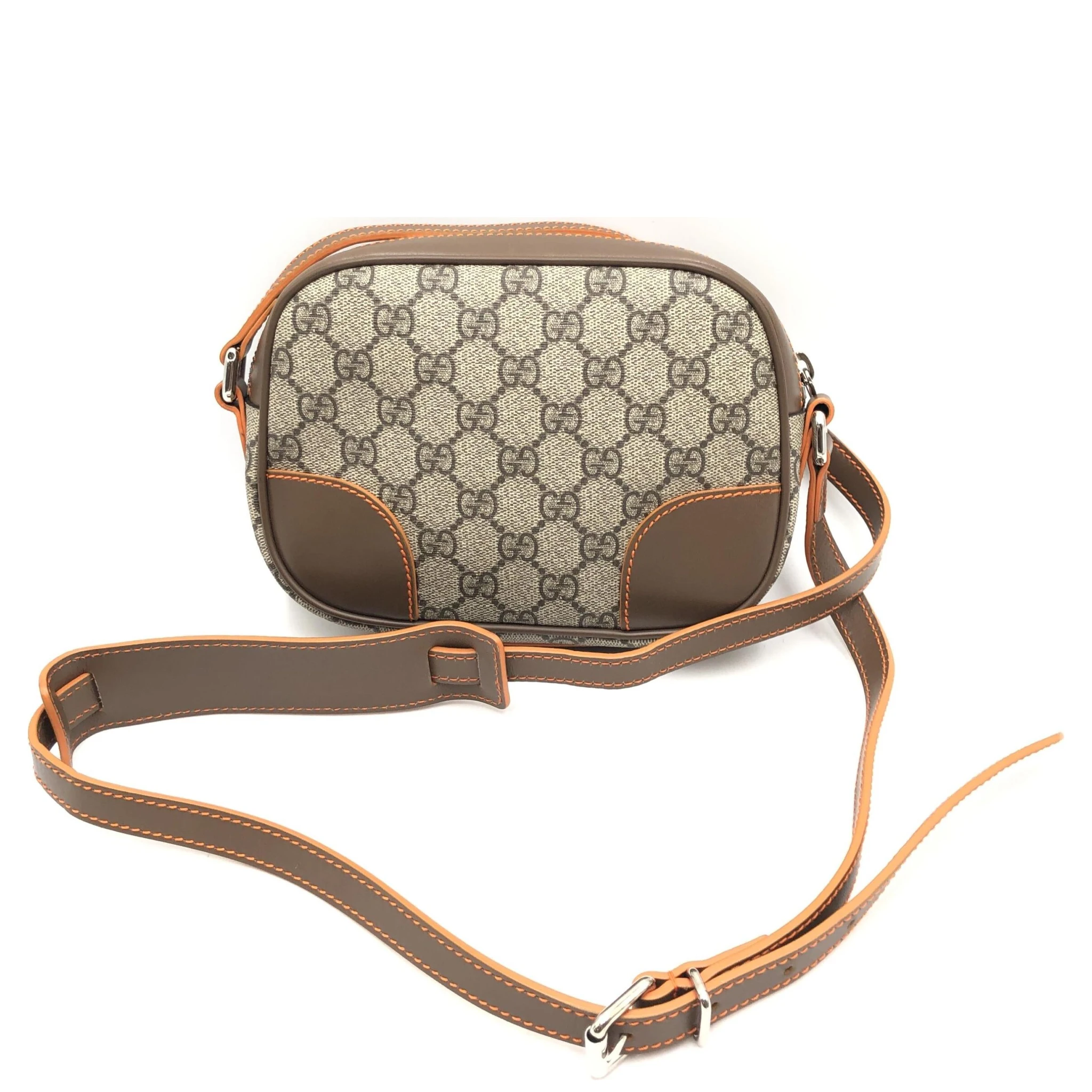 GG Supreme Sherry Shoulder Bag Brown