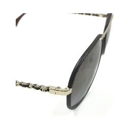 Gold And Black Polarized Aviator Sunglasses
