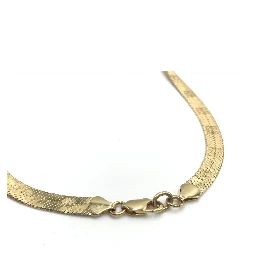 Givenchy Gold-Plated Herringbone Chain Bracelet
