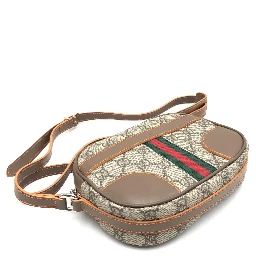 GG Supreme Sherry Shoulder Bag Brown