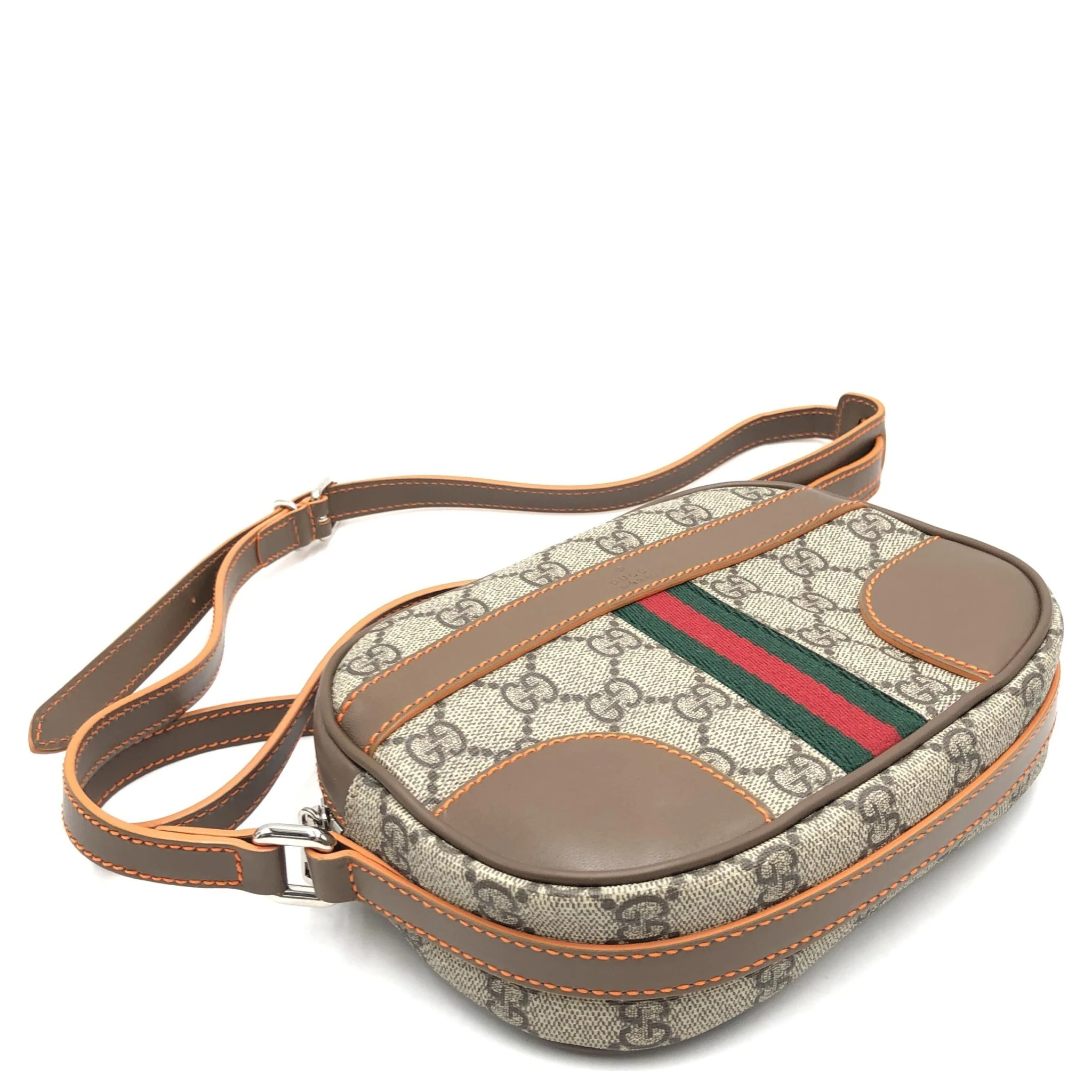 GG Supreme Sherry Shoulder Bag Brown