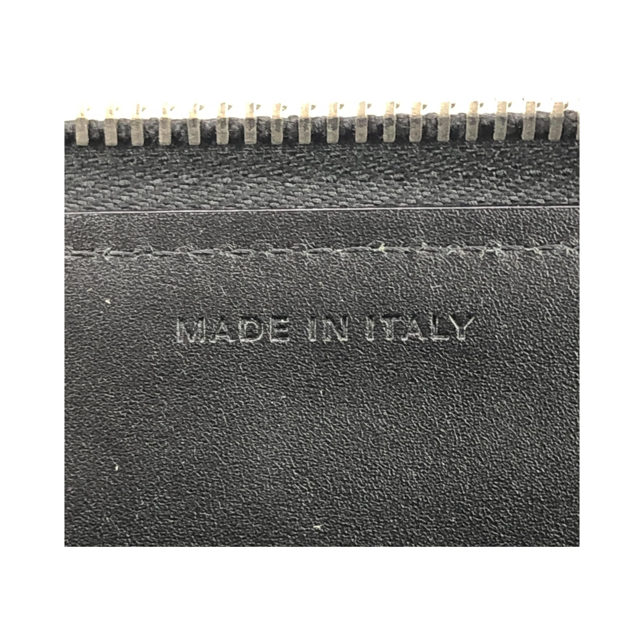 Gold Tone Votez Coco Zip Clutch