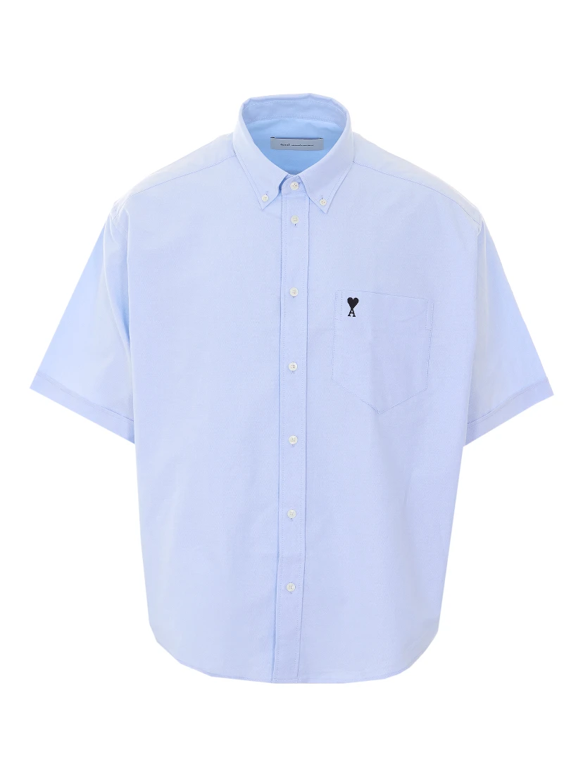 Ami Alexandre Matiussi Shirts Blue