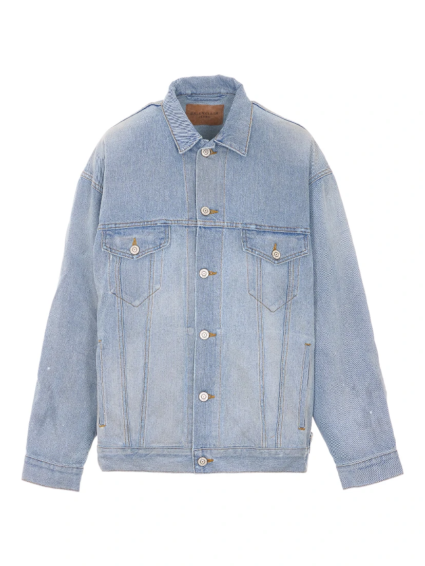 Balenciaga Jackets Blue