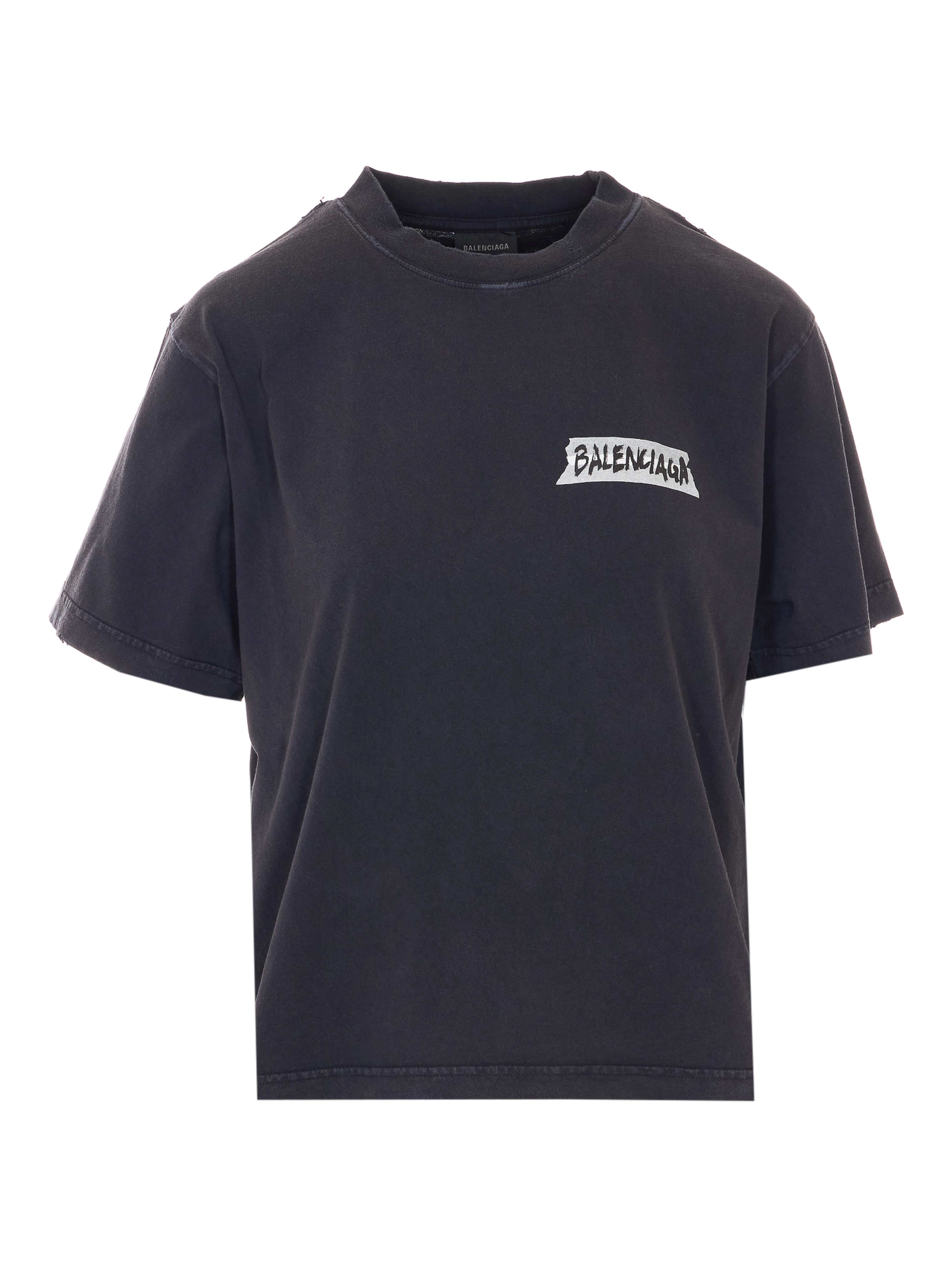 Balenciaga T-shirts and Polos Black