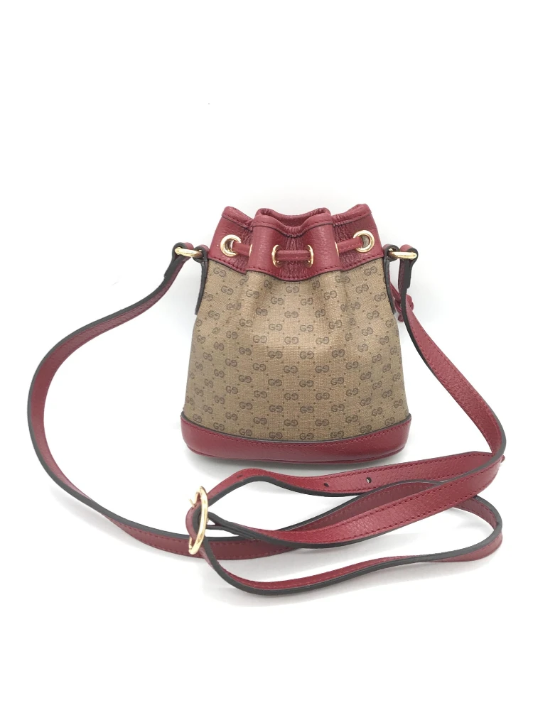 Doraemon X Gucci Coated Canvas Bucket Bag