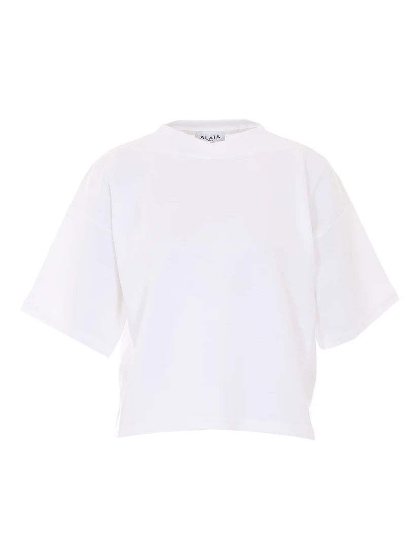 Alaia T-shirts and Polos White