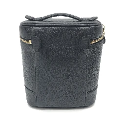 Caviar Leather Vanity Handbag In Black