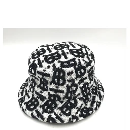 Burberry Cotton Monogram Jacquard Towel Bucket Hat