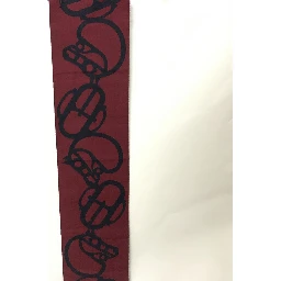 Cashmere Muffler In Burgundy Color