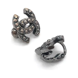 Coco Mark Rhinestone Earrings