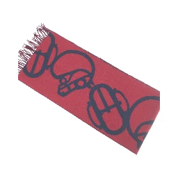 Cashmere Muffler In Burgundy Color