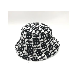Burberry Cotton Monogram Jacquard Towel Bucket Hat
