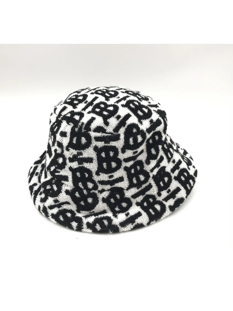 Burberry Cotton Monogram Jacquard Towel Bucket Hat alternative