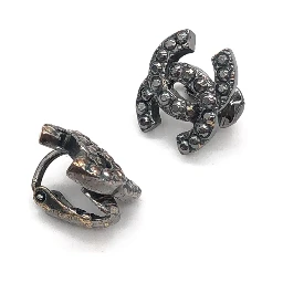 Coco Mark Rhinestone Earrings