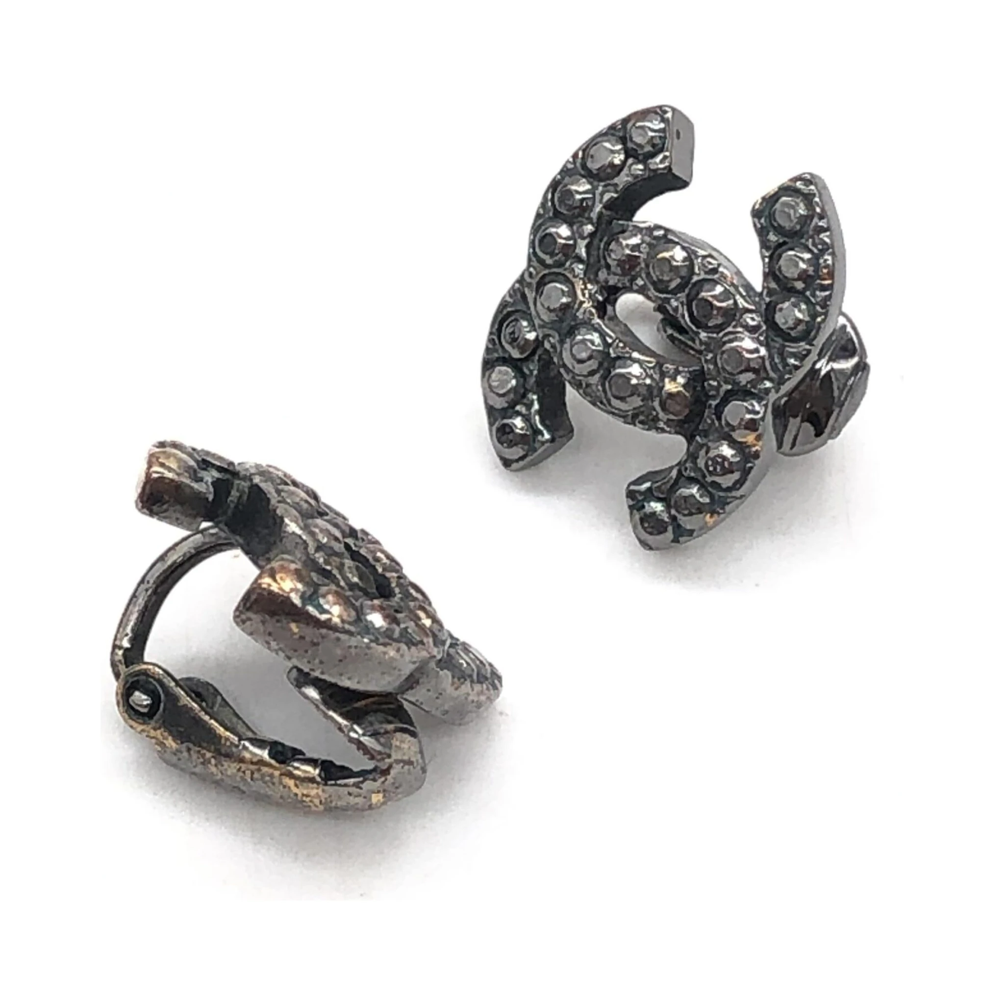 Coco Mark Rhinestone Earrings