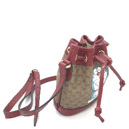 Doraemon X Gucci Coated Canvas Bucket Bag