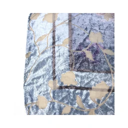 Chanel Silk Scarf: Abstract Floral Design