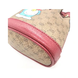 Doraemon X Gucci Coated Canvas Bucket Bag