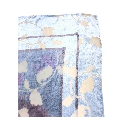 Chanel Silk Scarf: Abstract Floral Design