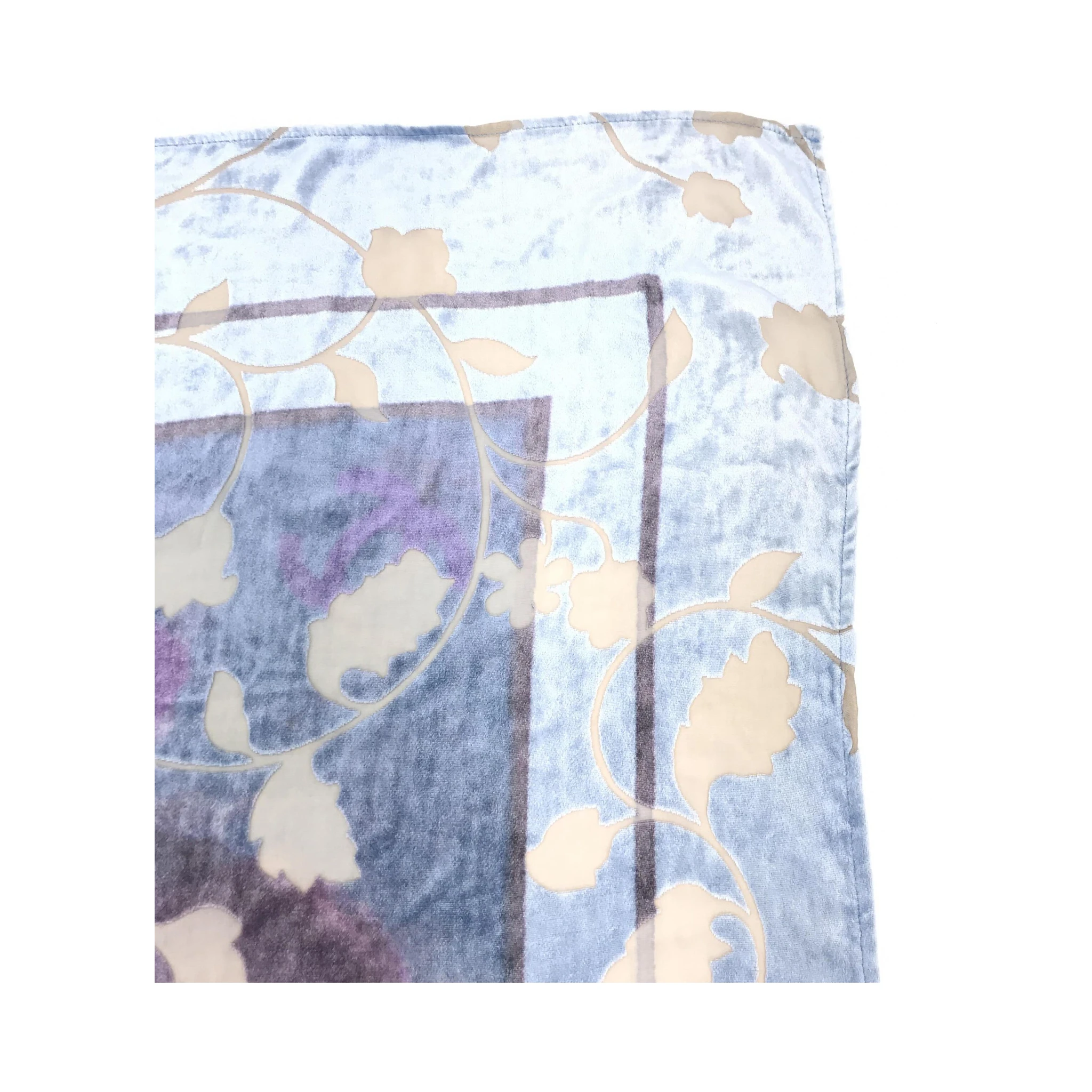 Chanel Silk Scarf: Abstract Floral Design