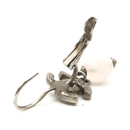 CC Crystal Faux Pearl Earrings