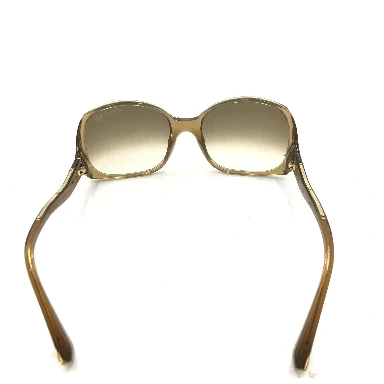 Brown Speckling Acetate Frame Sunglasses