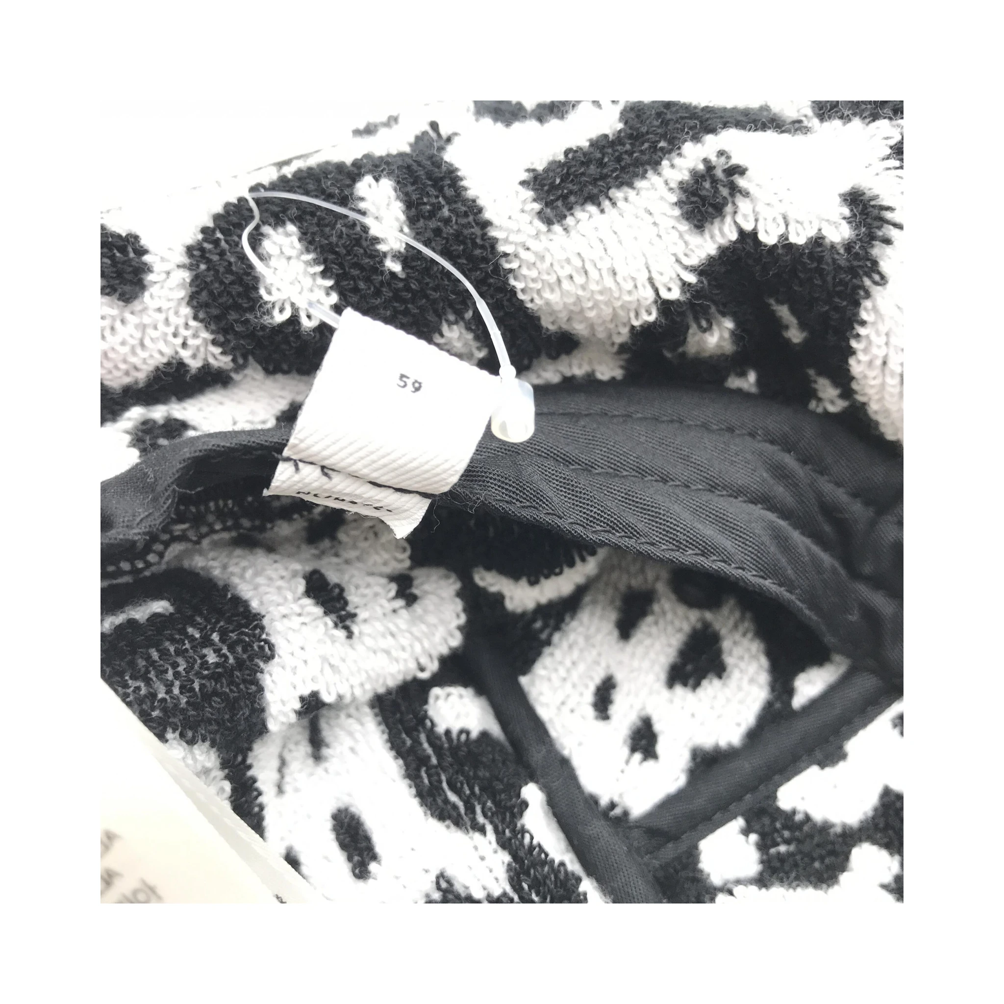 Burberry Cotton Monogram Jacquard Towel Bucket Hat