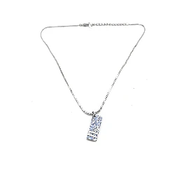 Blue Trotter Pendant Necklace