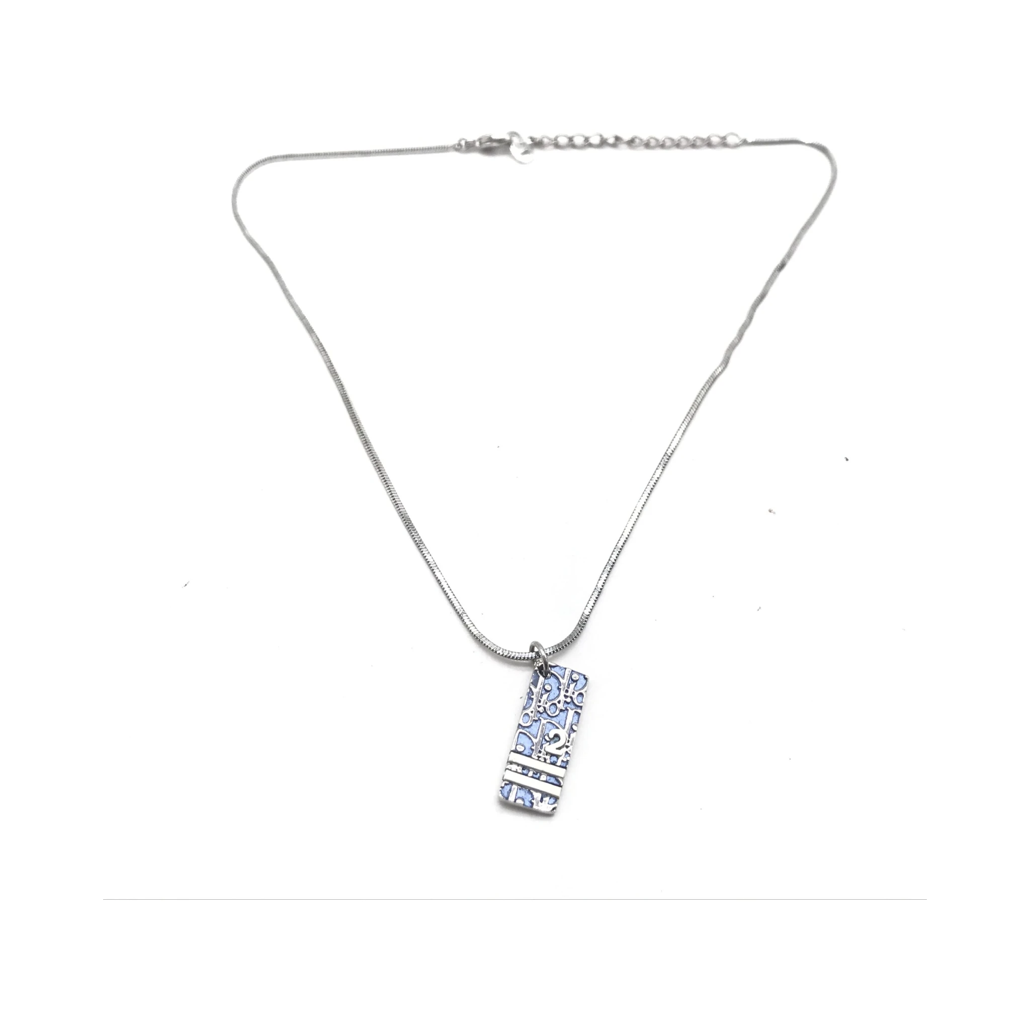 Blue Trotter Pendant Necklace