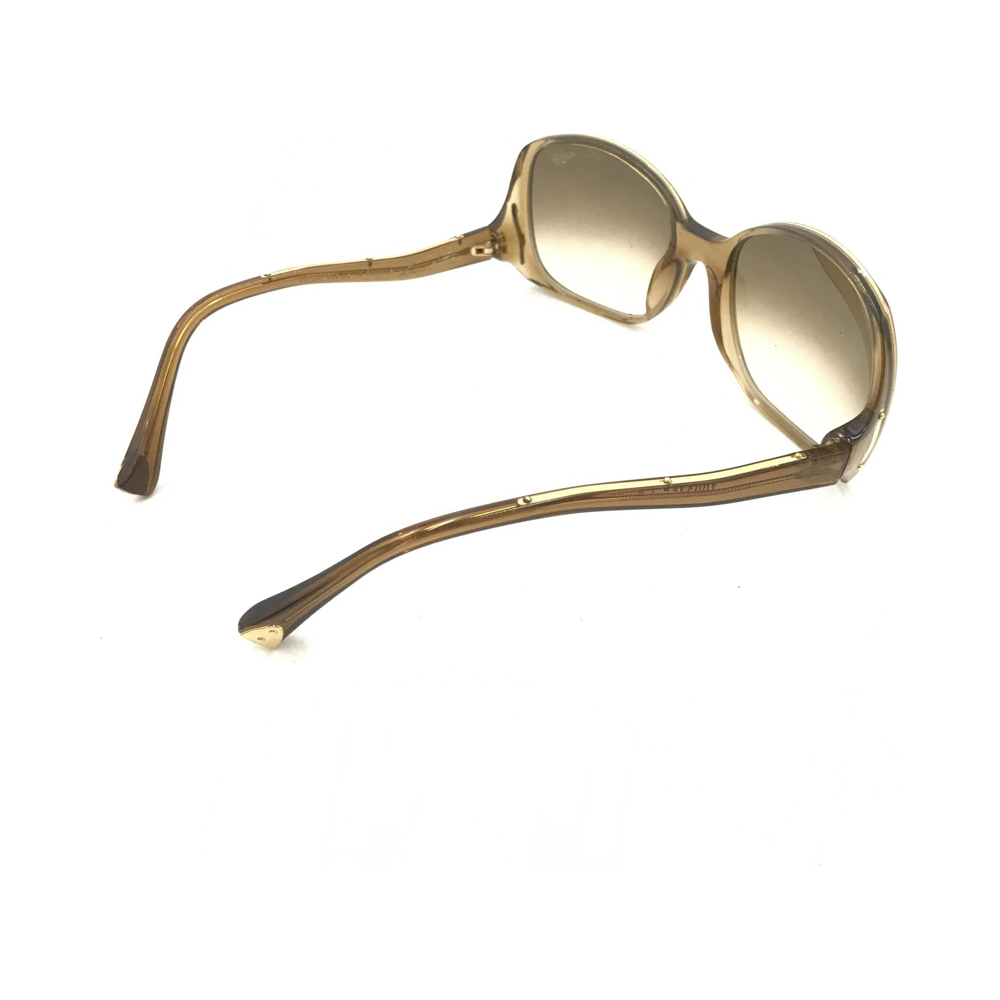 Brown Speckling Acetate Frame Sunglasses