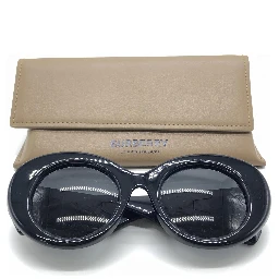 Black Oversized Round Sunglasses