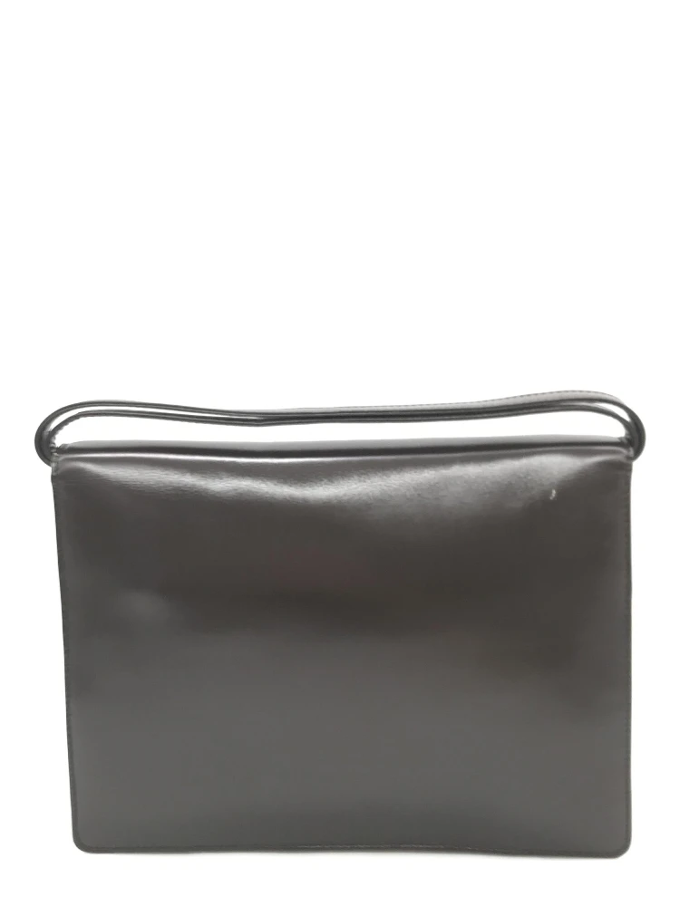 Black Leather Shoulder Bag