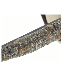 Brown Frame With Tweed Accents Sunglasses