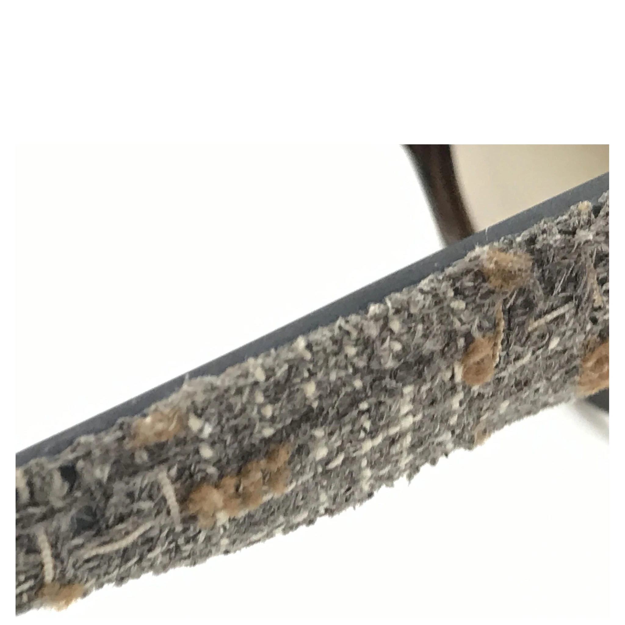 Brown Frame With Tweed Accents Sunglasses