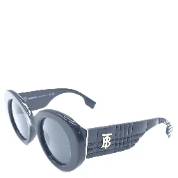 Black Oversized Round Sunglasses