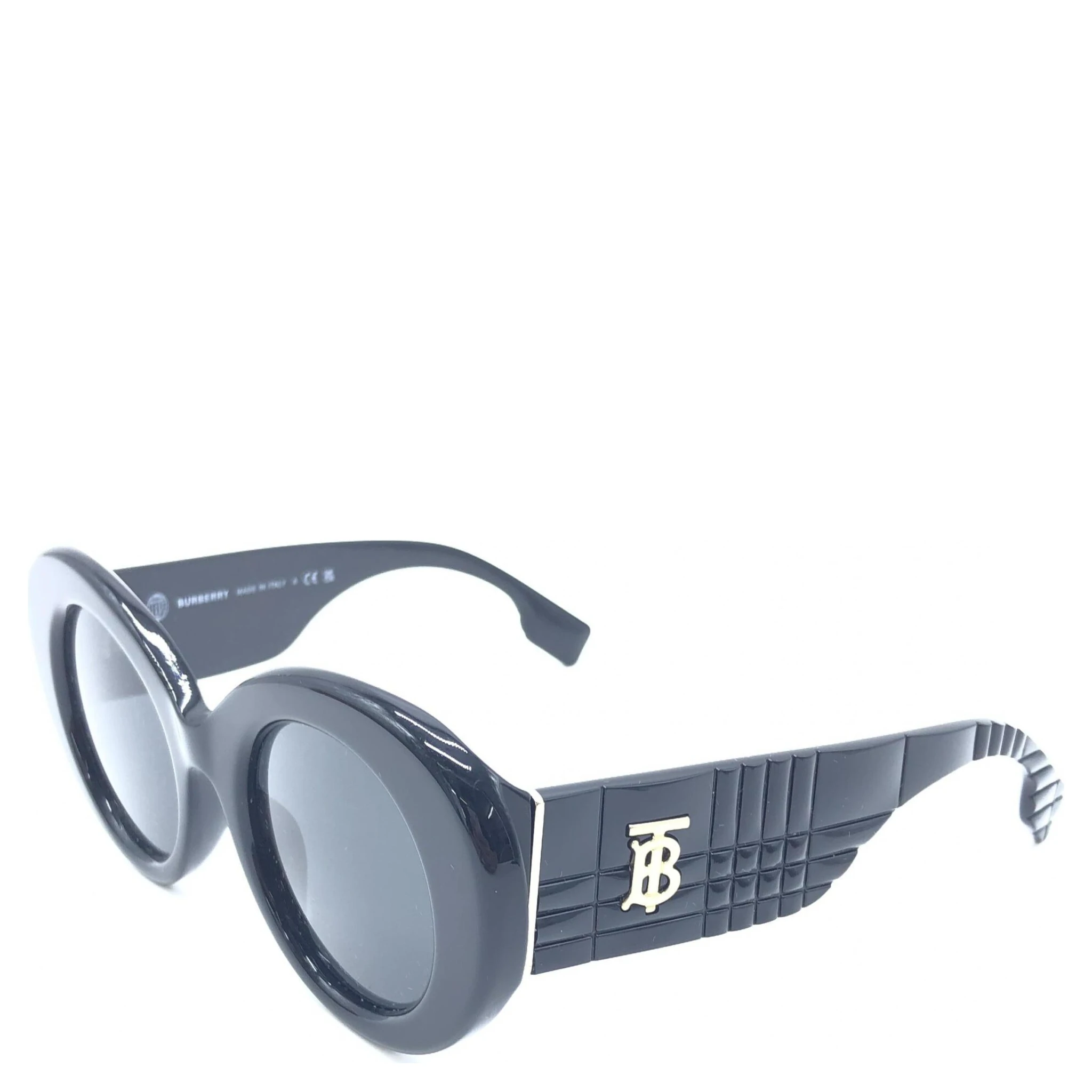 Black Oversized Round Sunglasses