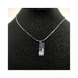 Blue Trotter Pendant Necklace