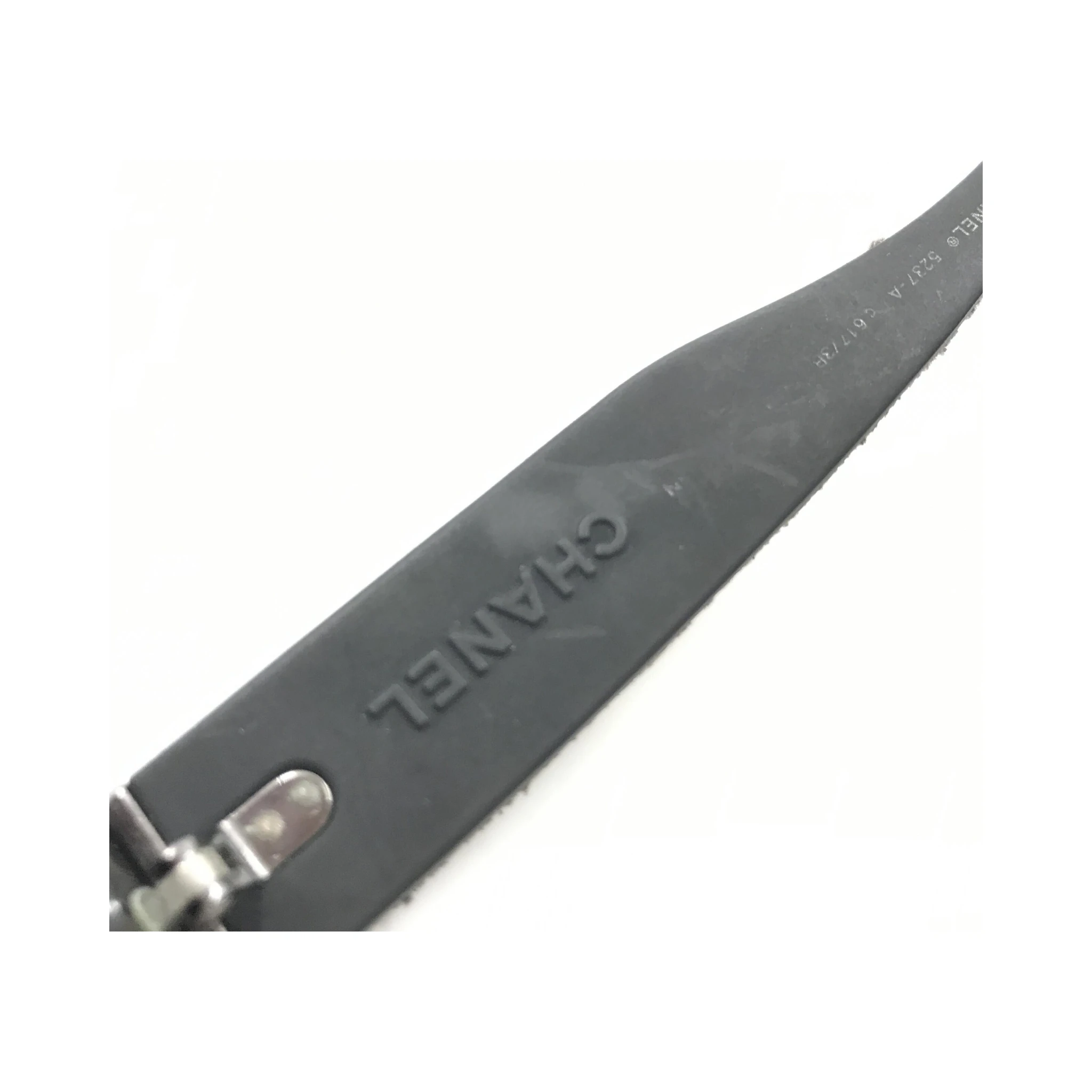 Brown Frame With Tweed Accents Sunglasses