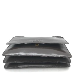 Black Leather Shoulder Bag