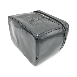 Black Patent Leather Vanity Case