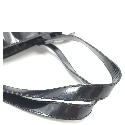 Black Patent Leather Tote
