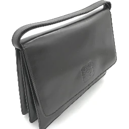 Black Leather Shoulder Bag