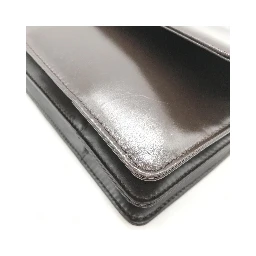 Black Leather Shoulder Bag