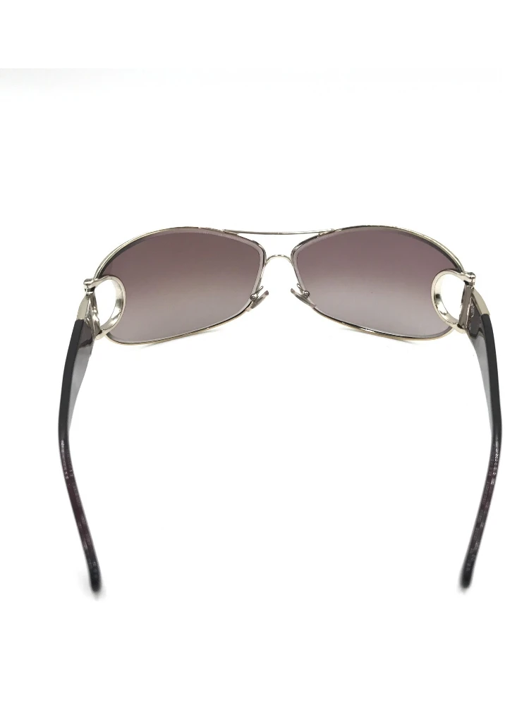 Aviator Horsebit Sunglasses With Tinted Lenses