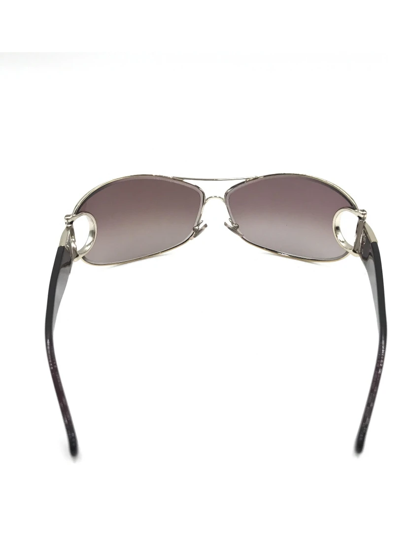 Aviator Horsebit Sunglasses With Tinted Lenses