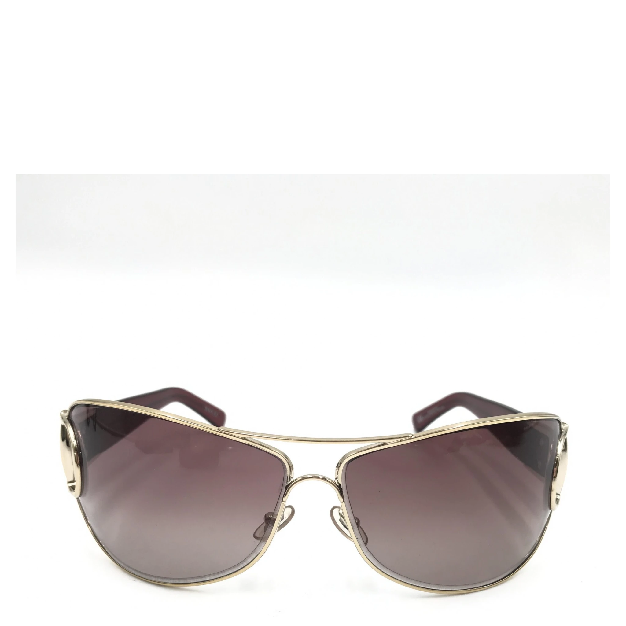 Aviator Horsebit Sunglasses With Tinted Lenses