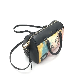 Baby Duffle Colorful Printed Leather Bag